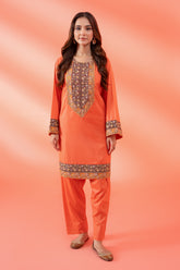 2-Pc Gripe Silk Shirt With Gripe Silk Qlot Trouser CNP22-23-S-A